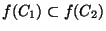 f(C_1)
\subset f(C_2)$